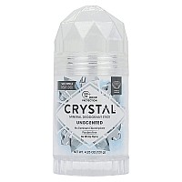 cRYSTAL Deodorant Stick (30003), Unscented, 425 Ounce, White