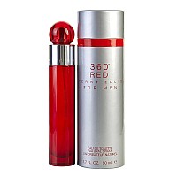 Perry Ellis 360 Red Men Eau De Toilette Spray, 1.7