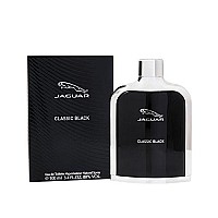 Jaguar Classic Black Eau De Toilette Spray 3.4 Oz for Men