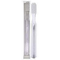 Supersmile Whitening Toothbrush - Soft Nylon Bristles, Clear