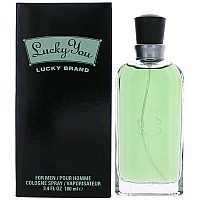 Liz Claiborne Lucky You Cologne Spray for Men, 3.4 Fl Oz