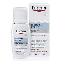 Eucerin Redness Relief Day Lotion Broad Spectrum Spf 15 Neutralizes Redness And Protects Skin 17 Fl Oz Pump Bottle