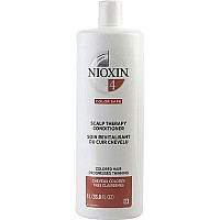 Nioxin By Nioxin System 4 Scalp Therapy Conditioner For Fine Chemically Enhanced Noticeably Thinning Hair 33.8 Oz (Packaging May Vary)(D0102Hxjj97.)