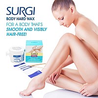 Surgi-wax Microwave Hair Removal Hard Wax for Body, 4 oz