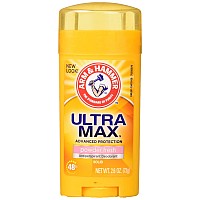 Arm and Hammer Ultramax Deodorant and Antiperspirant - Powder Fresh, 2.60 Ounce (Pack of 4)