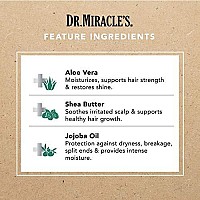 Dr. Miracle's Hot Gro Hair and Scalp Treatment - For Healthy Hair Growth & Shine, Contains Aloe, Shea Butter, & Jojoba Oil, Strengthens, Moisturizes & Conditions, 4 oz