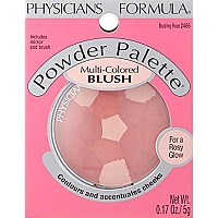 Physicians Formula Powder Palette Multi-colored Blush Powder Blushing Rose, Dermatologist Tested