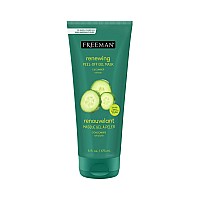 FREEMAN Renewing Cucumber Peel-Off Gel Facial Mask, Face Mask Refreshes Skin, Aloe Soothes & Moisturizes, Get Rejuvenated Skin, For Normal & Combination Skin, 6 fl. oz./175 mL Tube, 1 Count