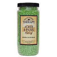 Village Naturals Therapy Aches & Pains Mineral Bath Soak 20 oz