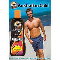 Australian Gold Dark Tanning Accelerator Lotion, 8.5 Fluid Ounce