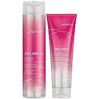 Joico Colorful Anti-Fade Shampoo and Conditioner Set Preserve Hair Color Long-Term Vibrancy For Color-Treated Hair