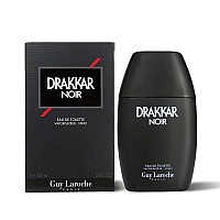 Drakkar Noir by Guy Laroche, 3.4 oz Eau De Toilette Spray for Men