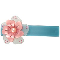 Caravan Transparent Rose Barrette