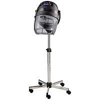 Pibbs 514 Kwik Dri 1100W Salon Dryer with Casters, black