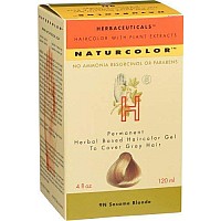 Naturcolor Haircolor Sesame Blonde Hair Dye 4 Fl Oz 9N