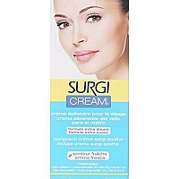 Surgi-cream Hair Remover Extra Gentle Formula For Face, 1-Ounce Tubes (Pack of 3)