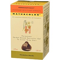 Naturcolor Haircolor Hair Dye Mullein Blonde 408 Fl Oz 7N