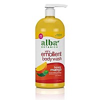 Alba Botanica Very Emollient Bath & Shower Gel, Honey Mango, 32 Fl Oz (Packaging May Vary)