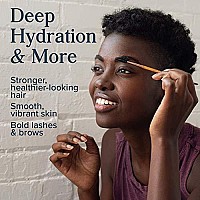 HERITAGE STORE Castor Oil, Cold Pressed, Rich Hydration for Vibrant Hair & Skin, Bold Lashes & Brows, No Hexane (8 Fl Oz)