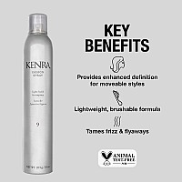 Kenra Design Spray 9 - Light Hold Hairspray, 10 oz