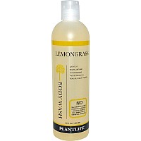 Plantlife Lemongrass Body Wash Gmo And Gluten Free Gentle And Moisturizing Body Wash That Contains Only Ingredients Straight F