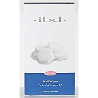 IBD Nail Lint Free Wipes, 80 Count