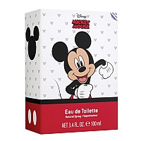 Mickey Mouse Disney Fragrance For Kids Eau De Toilette Edt 34Oz 100Ml Cologne Spray Made In Spain By Air Val Interna