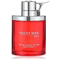 Yacht Man Red by Myrurgia, 3.4 oz Eau De Toilette Spray for Men