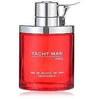 Yacht Man Red by Myrurgia, 3.4 oz Eau De Toilette Spray for Men