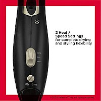 REVLON 1875W Compact Folding Handle Hair Dryer | Great for Travel