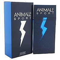 Animale Sport Mens Eau de Toilette Spray, 6.8 Ounce