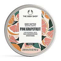 The Body Shop Pink Grapefruit Body Butter - Nourishing & Moisturizing Skincare for Normal Skin - Vegan - 6.75 oz