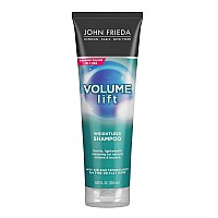 John Frieda Volume Lift Lightweight Shampoo for Natural Fullness, 8.45 Ounces, Safe for Color-Treated Hair, Volumizing Shampoo for Fine or Flat Hair