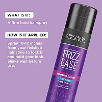 John Frieda Frizz Ease Moisture Barrier Firm Hold Hairspray, 2 Ounces