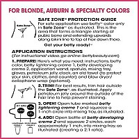 Betty Beauty Blonde Betty - Color for the Hair Down There Hair Coloring Kit