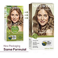 Naturtint Permanent Hair Color 8N Wheat Germ Blonde Pack Of 6 Ammonia Free Vegan Cruelty Free Up To 100 Gray Coverage Lo