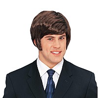 Costume Culture 70S Dude Wig Deluxe Brown One Size