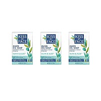 Kiss My Face Naked Pure Olive Oil Soap, Moisturizing Bar Soap, 8 oz Bars, (pack of 8)