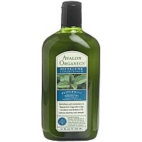 Avalon Organics Peppermint Revitalizing Conditioner, 11-Ounce Bottle (Pack of 3)