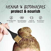 Light Mountain Henna Hair Color Conditioner Color The Gray Light Brown Hair Dye For Menwomen 2Step Chemicalfree Semip