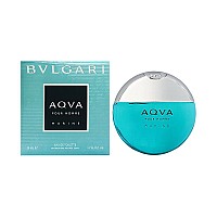 Bvlgari Aqua Marine by Bvlgari For Men. Eau De Toilette Spray 1.7-Ounces