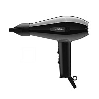 Elchim Classic 2001 Hair Dryer - 1875W Quick Dry, Black