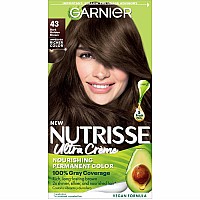 Garnier Hair Color Nutrisse Coloring Creme by Garnier, Hair Color - Cocoa Bean 43