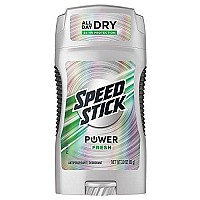 Speed Stick Power Antiperspirant Deodorant, Fresh, 3 Ounce (Pack of 6)