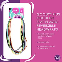 Goody Kids Ouchless Reversible Headbands 8 Count Assorted Bight Colors Super Soft Stretchy Strong Damagefree Headwrap