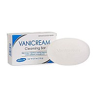 Vanicream Cleansing Bar | Fragrance, Gluten and Sulfate Free | For Sensitive Skin | Gently Cleanses and Moisturizes | 3.9 Ounce | Pack of 12