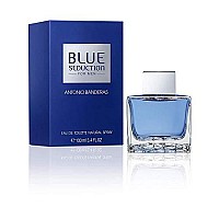 Banderas Blue Seduction Eau De Toilette 3.4 Fl Oz for