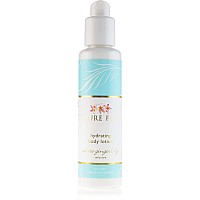 PURE FIJI Body Lotion Hydrating - Moisturizing Lotion for Dry Skin with coconut Milk and Vitamin E, Organic Body Lotion For Women and Men, White gingerlily Scent, 3 oz