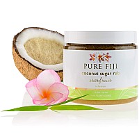 Pure Fiji Coconut Sugar Body Scrub Body Exfoliator Scrub Natural Origin For Smooths And Softens Skin Organic Exfoliating Sug