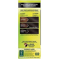 Garnier Nutrisse Nourishing Hair Color Creme, 20 Soft Black (Black Tea) (Packaging May Vary)